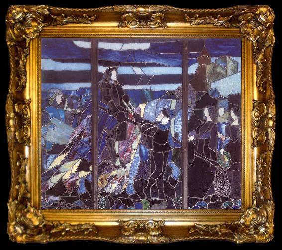 framed  Mikhail Vrubel Knight, ta009-2